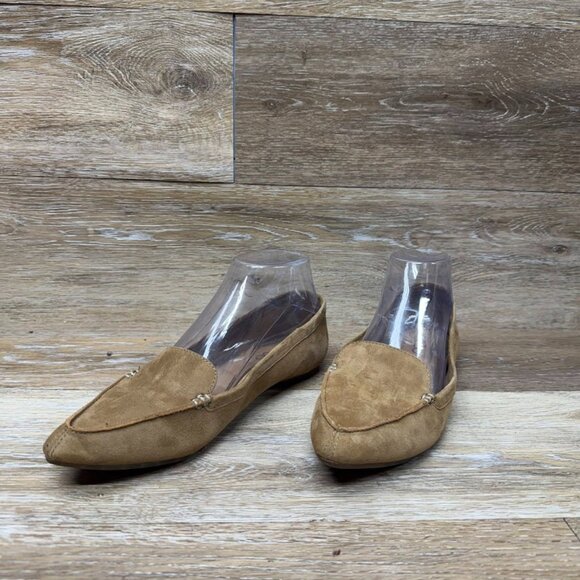 Me Too Cori Tan Suede Pointed Toe Loafers Women's Size 7 - Picture 1 of 7